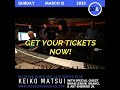 KEIKO MATSUI @ BETHESDA BLUES & JAZZ W SPECIAL GUESTS BRIAN LENAIR, SHUGA SHANG, AND ART SHERROD JR.