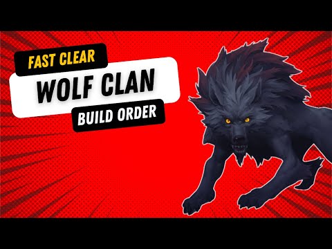 Wolf Clan Build Order | Fast Berserker Clear | Northgard