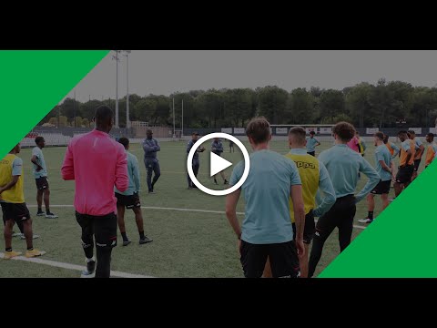 YVES VANDERHAEGHE EN TECHNISCHE STAF GEVEN TRAINING IN MONACO | CERCLE BRUGGE 2020-2021