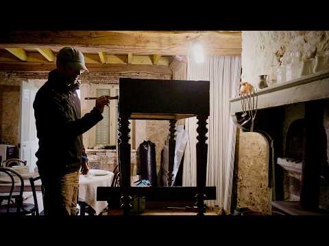 S6E07. Upcycling a brocante table with marble top