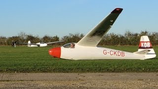 preview picture of video 'Aeropro Eurofox towing K6cr - aborted take off'