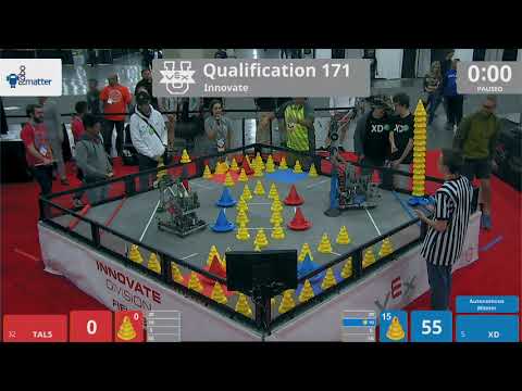 2018 VEXU Innovate Q171 - TAL5 vs XD - 38 to 139