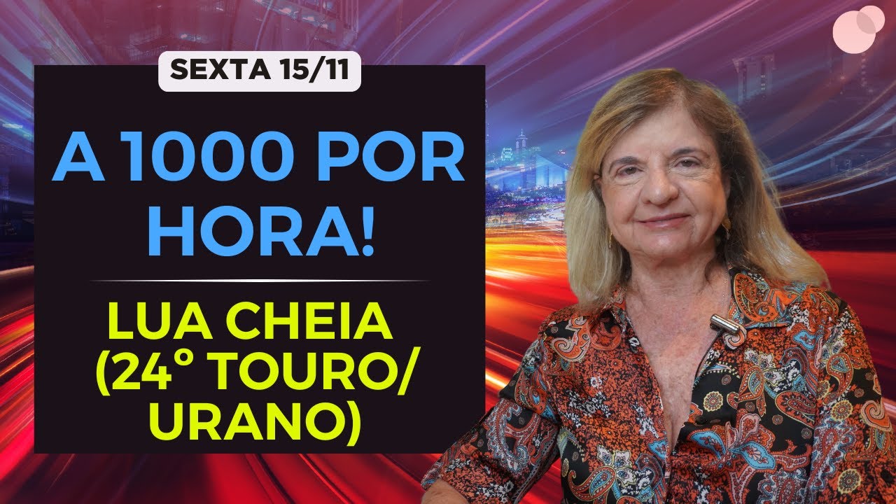 Céu do dia - Sexta 15/11 - A Mil Por Hora!