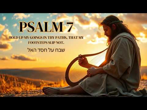 🎶 Psalm 7 in Hebrew Music as sung by David | God is my shield