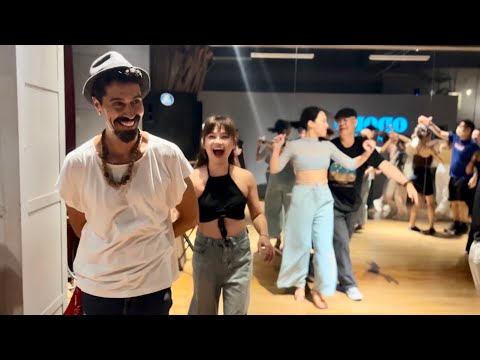 Frankie & Jamie | 2025.08.08 Salsa Social @ BA Basement