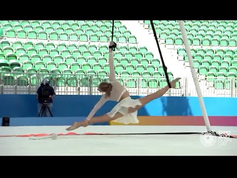 Julia Dynak 1 place  aerial straps World Aerial Gymnastics Championship 2022