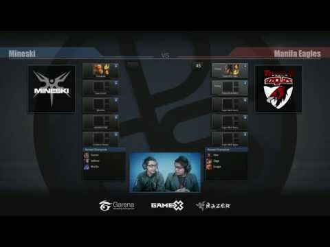 PGS 2014 Spring Season W3D2 - Mineski vs Manila Eagles - Game 2