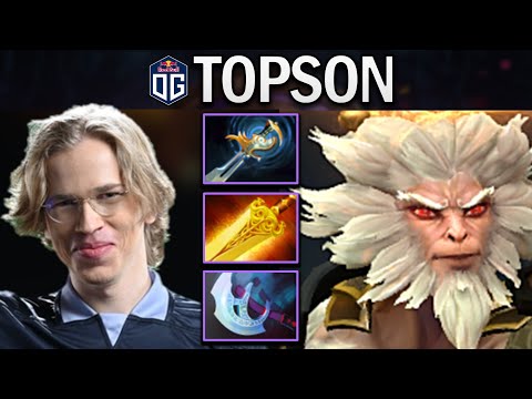 OG.TOPSON MONKEY KING WITH RADIANCE-MANTA - DOTA 2 7.30 GAMEPLAY