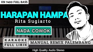 Download lagu HARAPAN HAMPA [NADA COWOK] REMIX PALEMBANG | KARAOKE FULL LIRIK mp3