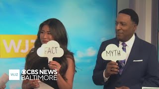 NAMI Baltimore tests our anchors’ knowledge about Mental Health Myths | WJZ AT 9