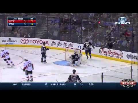 Senators at Blue Jackets   Game Highlights  28\10\14