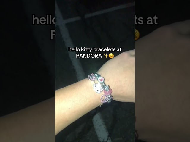 Vídeo relacionado con Hello Kitty Sanrio Set Pulseras Niña 4 Piezas Cinnamoroll Kuromi Kawaii Charm de Cuentas Elásticas Anime Pulsera Amistad (Perlas Múltiples)