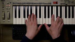 Video thumbnail for Playing MOTIF-RACK electric piano tone on Yamaha CBX-K2 by 白金ピアノスタジオ