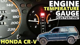 97-01 Honda CR-V FLUCTUATING Engine Coolant Temperature Gauge? Easy Diagnosis & Repair in 5 Steps!