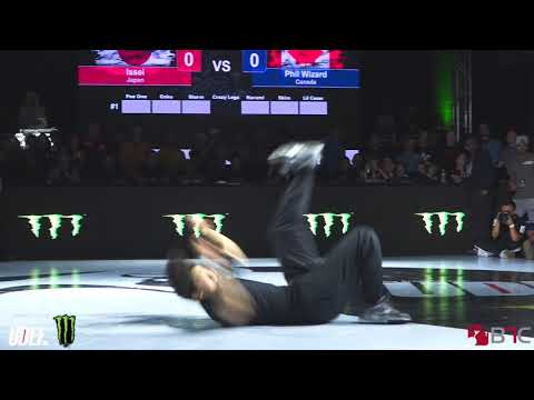 Issei vs Phil Wizard  - Top 16  - Silverback Open 2018 - Pro Breaking Tour - BNC