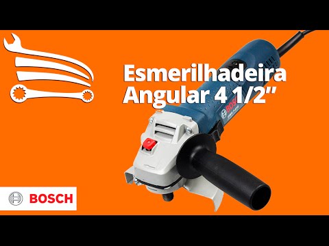 Esmerilhadeira Angular 4 1/2pol. 720W - 220V - Vídeo