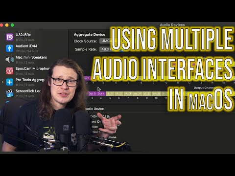 Using Multiple Audio Interfaces - Create An Aggregate Device On macOS