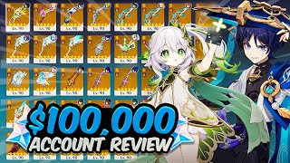Reviewing the BIGGEST WHALE Account ($100 000+) I&#39;ve Ever Seen | Genshin Impact