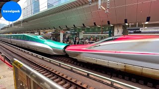 Download lagu Superb Riding Japan s Coupling Bullet Train Shinka... mp3