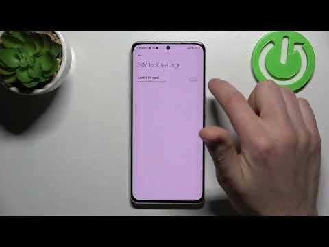 How to Lock SIM Card with SIM PIN in Xiaomi 12 - Set SIM PIN