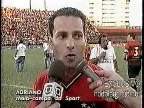Pernambucano 2000 - Sport 4 x 0 Náutico - Fala Zezinho!