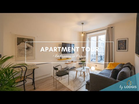 Apartment Tour // Furnished  32.5m2 in Paris – Ref : 21820104