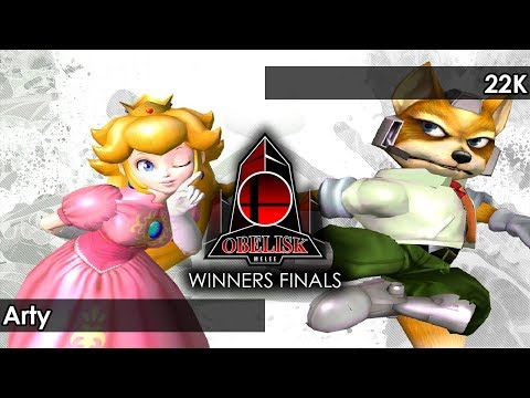 Melee: Arty (Peach) V 22K (Fox) - Obelisk 77 Tournament SSBM