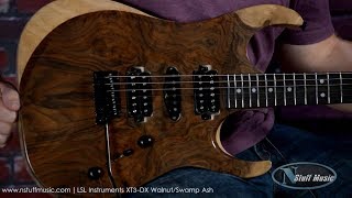 Video thumbnail for LSL Instruments XT3-DX Walnut/Swamp Ash Electric Guitar by N Stuff Music