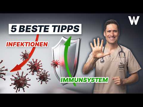 Vermeide diese Fehler: 5 besten Tipps für ein starkes Immunsystem! (das mache ich als Arzt)