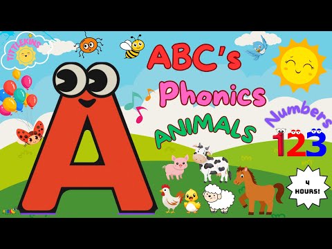 Learn ABC’s, Colors, Counting, Shapes, Animal Sounds & More! #toddlerlearning #baby #tittlekins