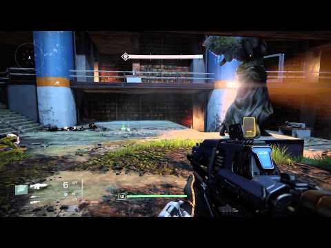 Destiny gameplay PS4 HD walkthrough Level 10, A Stranger's Call, Ishtar Sink, Venus