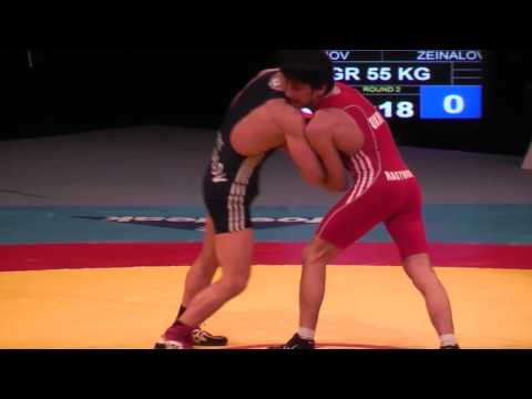 EM2011 RINGEN RAGYMOV (UKR) - ZEINALOV (EST) 55KG GRECO ROMAN