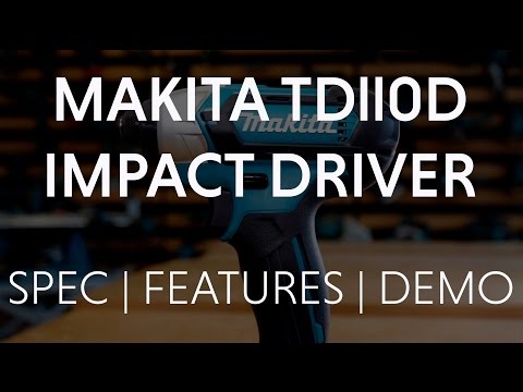 מברגת אימפקט Makita TD110 מקיטה תמונה 3