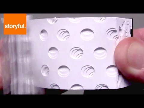 Flip Book Artist Makes Trippy Optical Illusion (Storyful, Crazy)