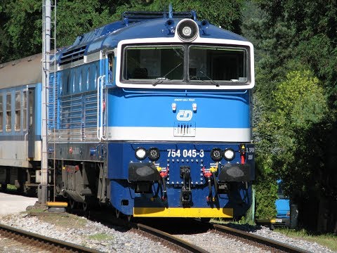 Vlaky - Čerčany a Hvězdonice - 30.6.-3.7.2018