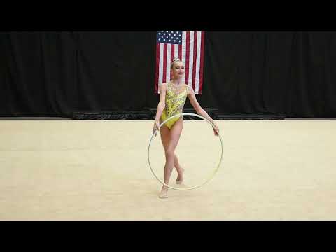 Liza Trutayeva Hoop 2021 Level 9 Classic