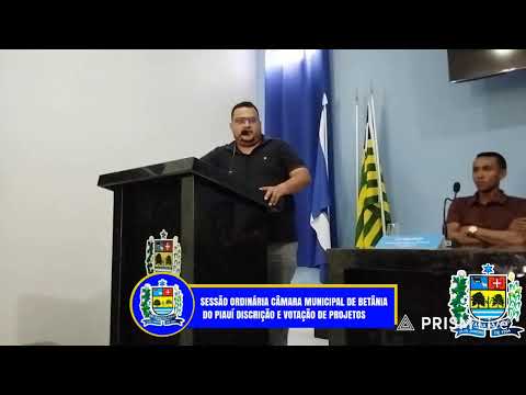 Sessão ordinária, câmara municipal de vereadores de Betânia do Piauí 23/04/2026