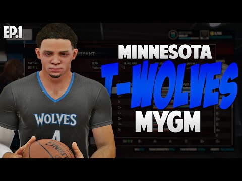 NBA 2K15 Minnesota Timberwolves My GM Ep.1 - The ANDREW WIGGINS Era!