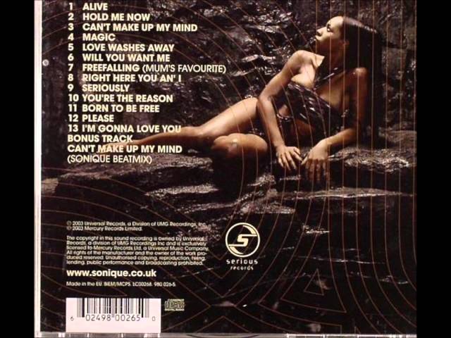 Sonique - Born To Be Free