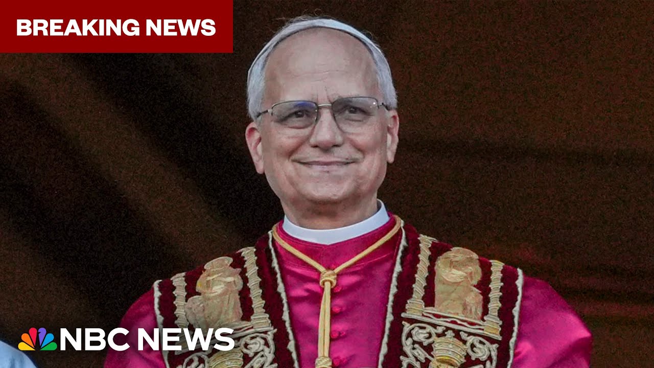 American Cardinal Robert Prevost is named as new pope