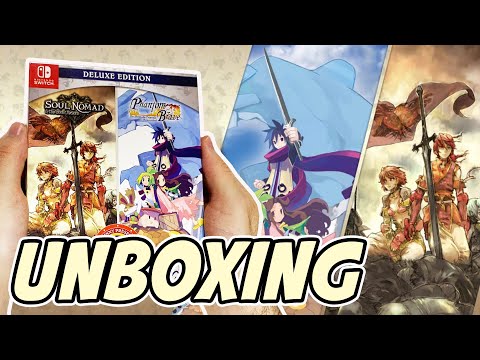 NIS Classics Vol 1: Phantom Brave /Soul Nomad & The World Eaters Deluxe Ed.(Switch) Unboxing