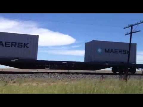 Chasing S311 8030 & 8037 CF & QUBE freight Horsham