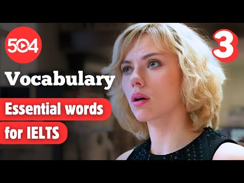 Part 3 : Learn 504 Essential Words With Movies and Fun Examples!