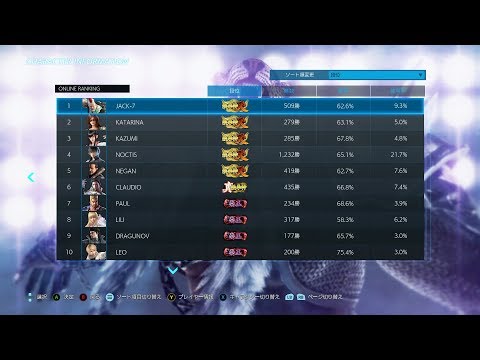 jptj（shaheen）vs yuttari yuki （law）　tekkengod rankmatch