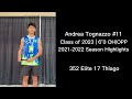 Andrea Tognazzo | 6’0 OH | 352 Elite 17 Thiago | 17s Season Highlights | C/O 2023