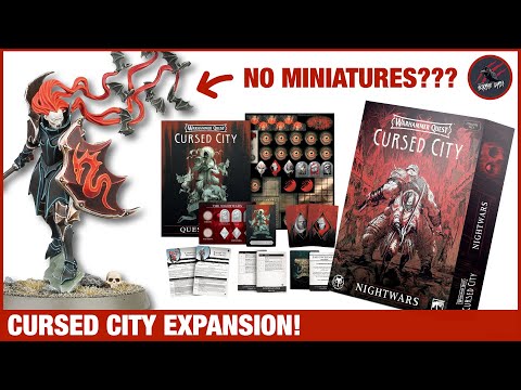 CURSED CITY EXPANSION IS HERE ... But It Has NO Miniatures!