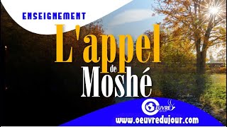 L’appel de Moïse