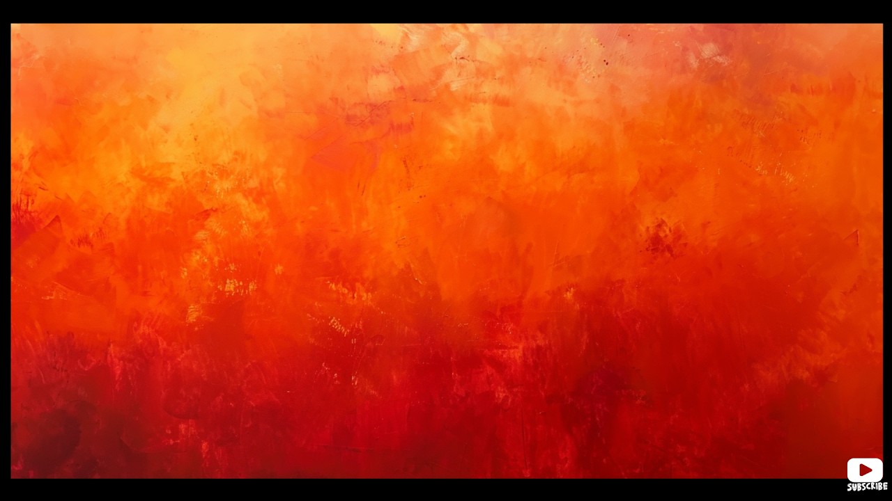 Warm Abstract Gradient Painting | Modern Frame TV Art | 4K Art Screensaver for TV | 1 Scene – 2 Hrs