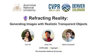 [CVPR 2026 Highlight]: Refracting Reality: Generating Images with Realistic Transparent Objects
