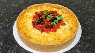 QUICHE DE BACALHAU/ A MELHOR DA VIDA/ TORTA DE BACALHAU/Zinha Africana